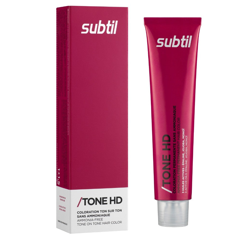 Coloration ton sur ton sans ammoniaque aux 3 huiles actives Subtil Tone HD