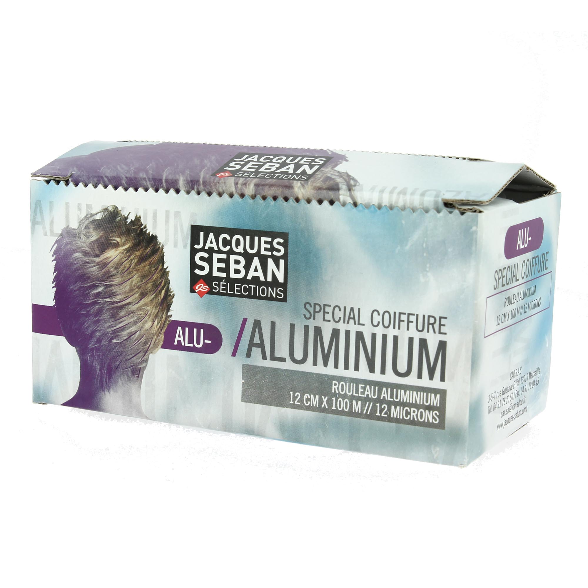 Papier aluminium 12 microns, 12cm x 100m