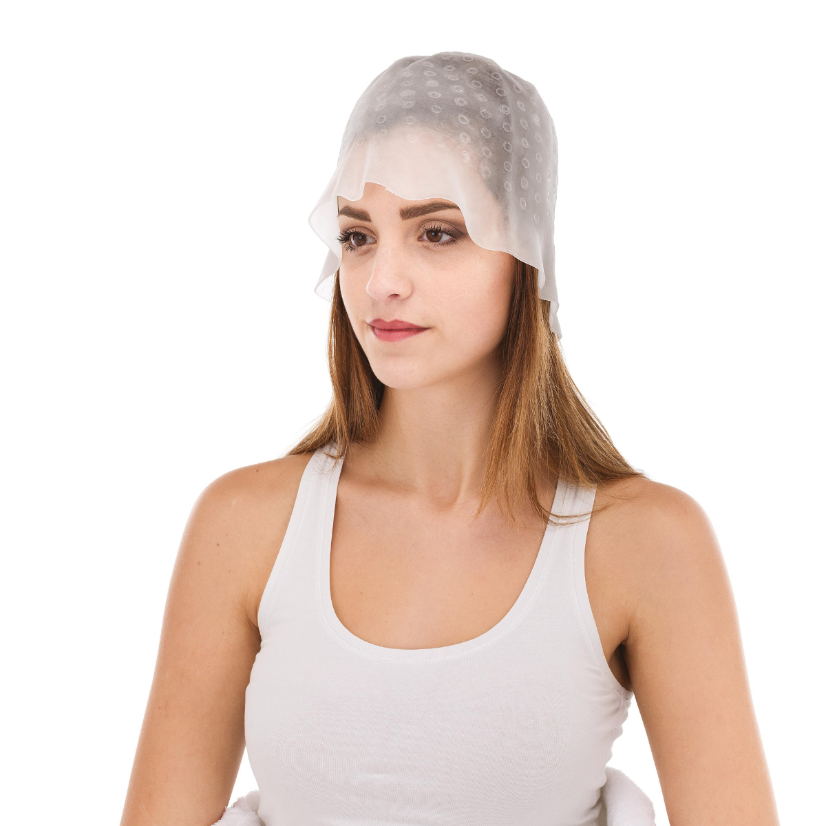 Bonnet Mèches Silicone Troué